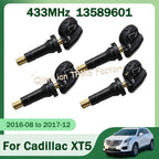 1/4pcs 433HMz 13589601 13598773 13522629 TPMS Sensor  Tire Pressure Monitor Systems Car Accessories For Cadillac XT5 CT4 CT6