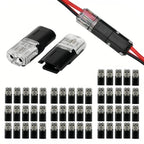 Waterproof Plug Wire Connector 2 Pin Way Cable Plug Car Electric Wire Snap Connectors Strip Terminal Connection Replacement Tool