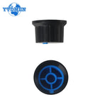 5PCS 24x15mm Potentiometer Knob Cap Blue Flower-axis Volume Control Knobs for Encoder Diy Kit
