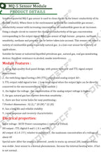 MQ-2 MQ-3 MQ-4 MQ-5 MQ-6 MQ-7 MQ-8 MQ-9 MQ-135 Detection Smoke methane liquefied Gas Sensor Module for Arduino Starter DIY Kit