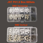 19 Type JST Box SH1.0/MX1.25/PH2.0/XH2.54/VH3.96/SM2.54/SYP Pitch Connector Terminal Kit  SMD/Straight/Right Angle Type DIY