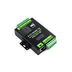 Waveshare 4-CH RS485 TO ETH (B),Ethernet Serial Server, 4 Channels RS485 Independent Operation, Rail-mount Industrial Isolated