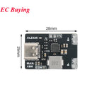 10Pcs/1pc 2S 3S Type-C BMS 15W 8.4V 12.6V 1.5A Lithium Battery Charging Boost Module With Balanced Support Fast Charge Indicator