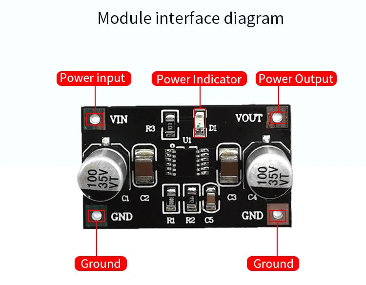 5Pcs/1pc Lt3045 Lineaire Spanningsregelaar Enkele Voedingsmodule 3.3V 5V Buck Step Down Board Rf Radiofrequentie Lage Ruis Omvor