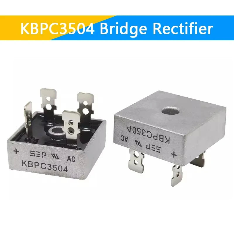 KBPC5010 Diode Bridge Rectifiers Diodes KBPC 606 610 1010 1510 2504 2508 2510 3504 3506 3510 GBPC 5010 W SKBPC3516 Power Diodes