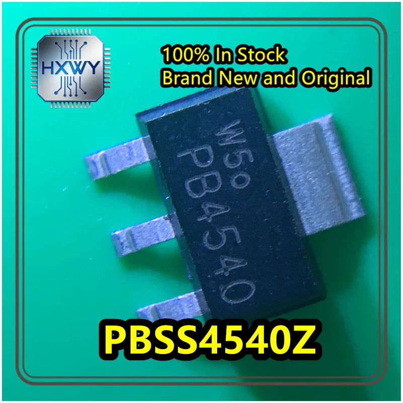 (10/50 pieces) PBSS4540Z PB4540 SOT-223 N-channel MOSFET 30V 8.8A, Brand New Original, In Stock, Electronic IC