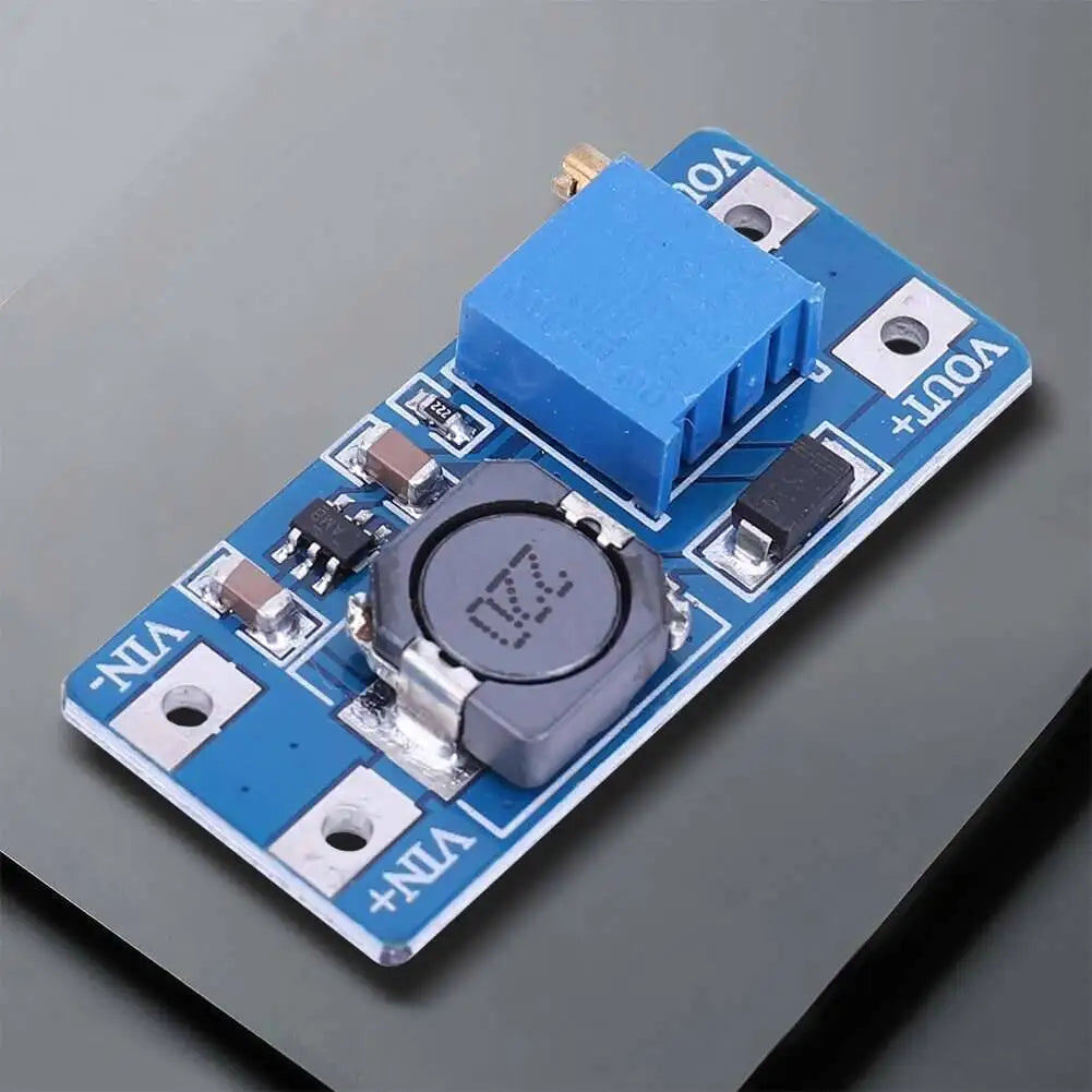 10PCS MT3608 DC-DC Step Up Converter Adjustable Booster Power Supply Module Voltage Regulator 2A Max 2V-24V To 5/9/12/28V