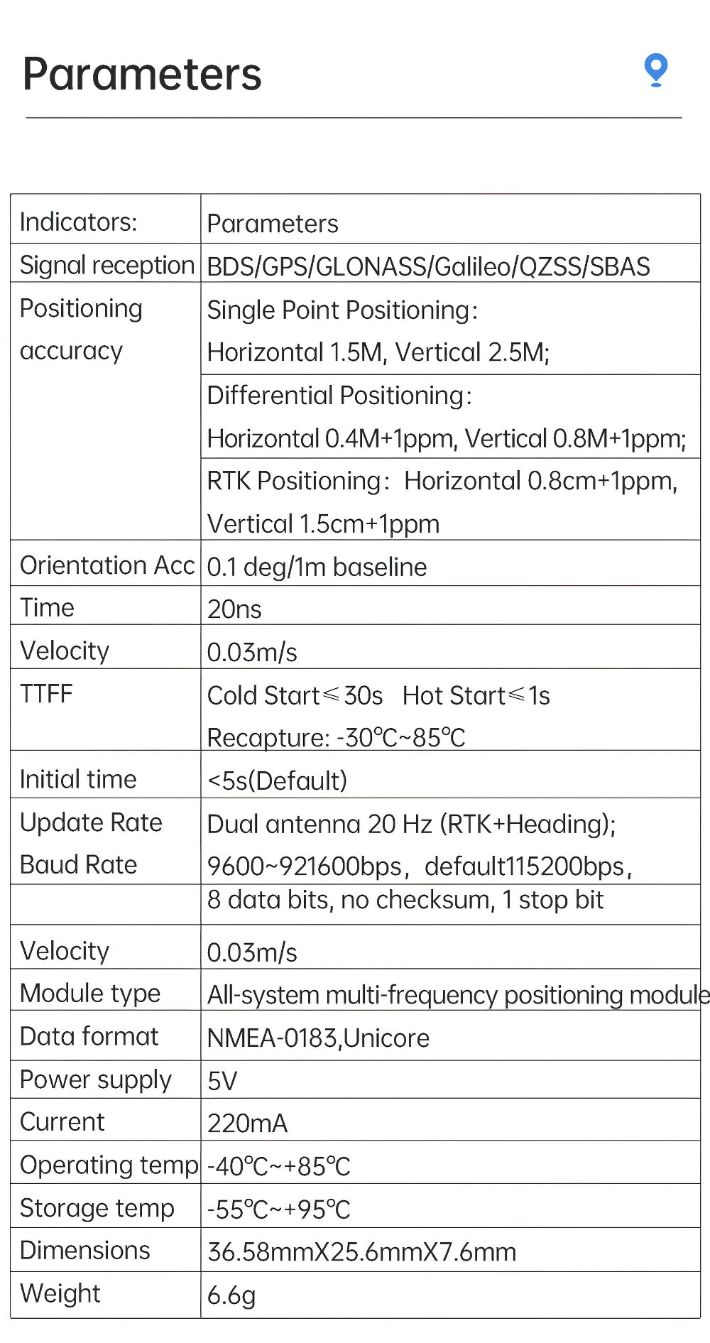 WITMOTION UM982 GNSS Receiver RTK Module ZED-F9P UM980 Sensor GPS BDS GLONASS /Galileo For High Accuracy Drones Positioning