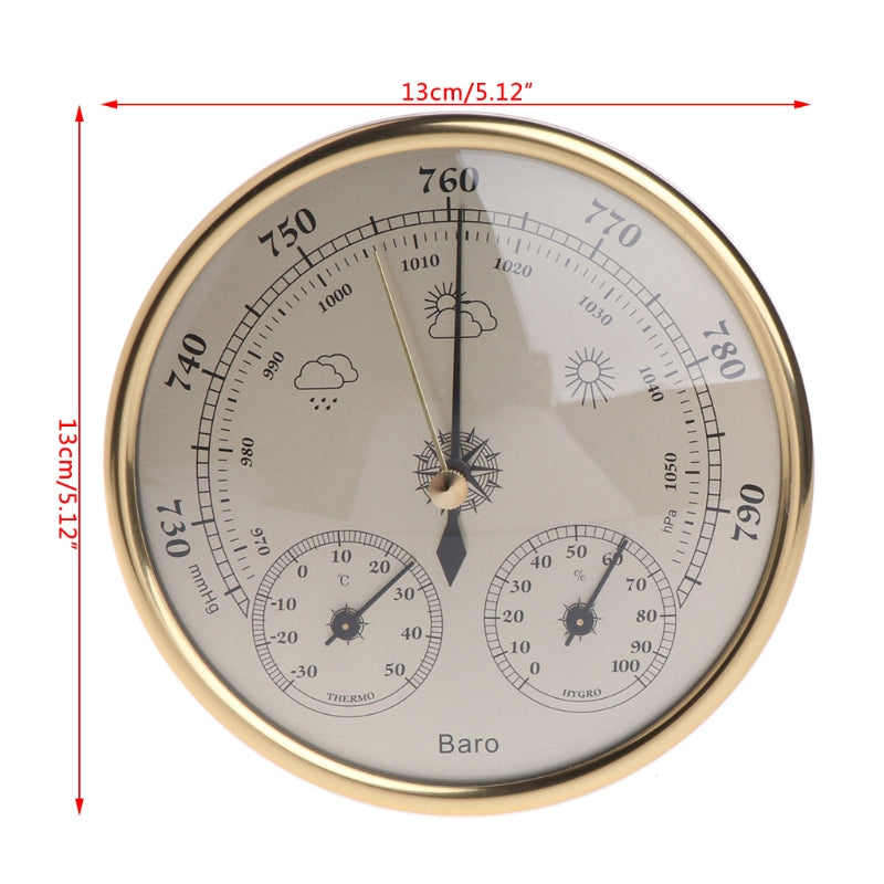 Multifunctional Temperature Humidity Pressure Barometer For Hanging