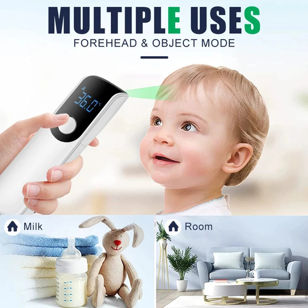 Digital Blood Pressure Monitor Wrist Tensiometer Electronic Sphygmomanometer Tonometer Or LCD Forehead Digital Thermometer
