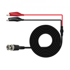 P1011 Digital Oscilloscope BNC Probe Test Leads 50 ohm Coaxial Q9 Male Plug to Dual Alligator Crocodile Clip Test Line Cable