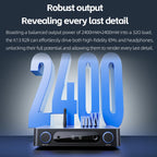 FiiO K13 R2R Desktop DAC Headphone AMP BT5.4 High-Fidelity 24Bit R2R DAC Powerful 2400mW Output LDAC Bluetooth Streamin Shanling