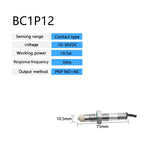 Capacitive Liquid Level Sensor 6mm Detection Distance NPN PNP NO NC Output Types for Level Measurement