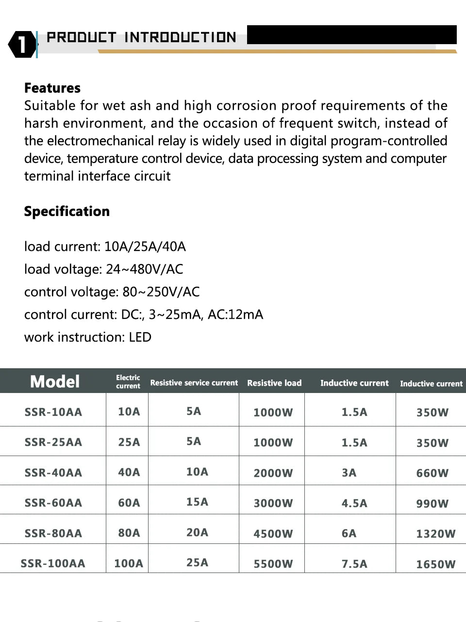 Relay Solid State Ssr Rele 220V Module Modulo Voltage Smart 24V Relè Switch Contactor Reley Heatsink 40 10A 40A Din 25A Ssd 40Aa