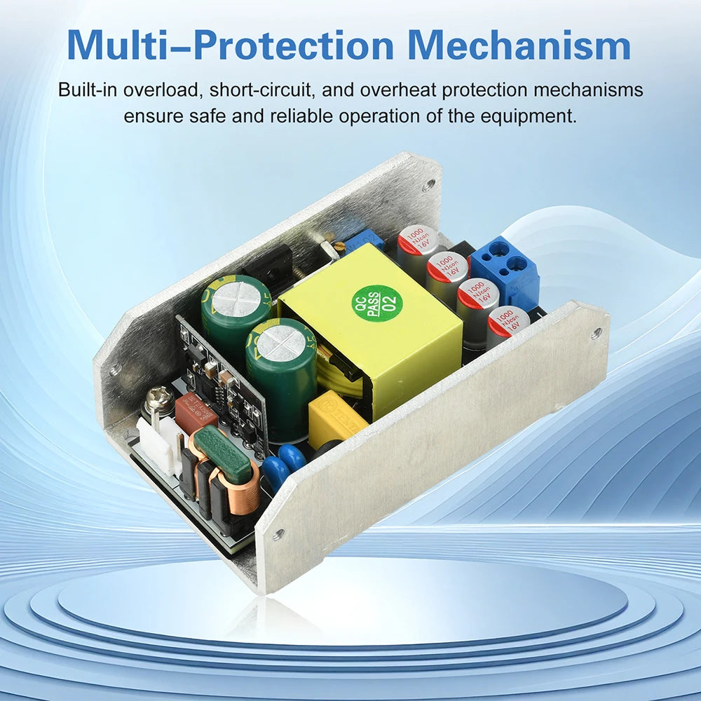 Compact Gallium Nitride Power Module 100W/150W Switching Power Supply Board AC 95-265V to DC 12/24V AC 170-265V to DC 12/24V