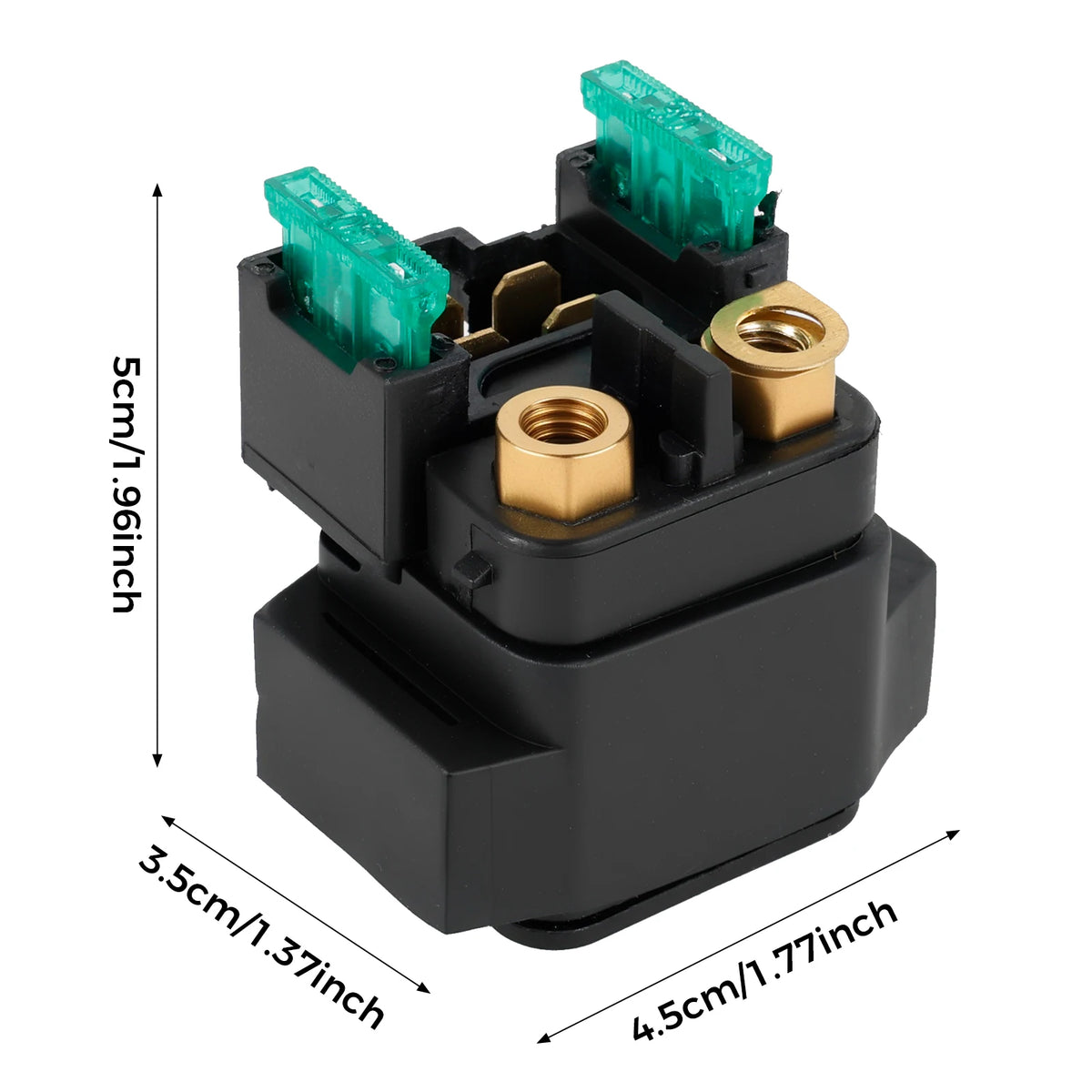 Starter Solenoid Relay Compatible for Kawasaki Suzuki Yamaha 12V Professional Motor Starter Relay Solenoid for Car Auto