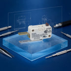 Microswitch with Actuator Compact Rectangular Microswitch Limit Switch Snap Action Mechanical for Technicians, Control Panels