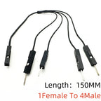 1PCS Dupont 2.54 One Point Two 28AWG Male-to-Female Sub-Line Dupont Line