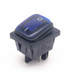2pcs 30A Power Switch 125V/250V AC Boat Rocker Switch ON/Off Switch 4Pins Toggle Switch with UL Certificate Waterproof Switches
