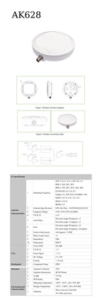 Full-System Full-Frequency RTK Integrated Module Differential Centimeter-Level Low Power Consumption Gypsophila UM982 Module