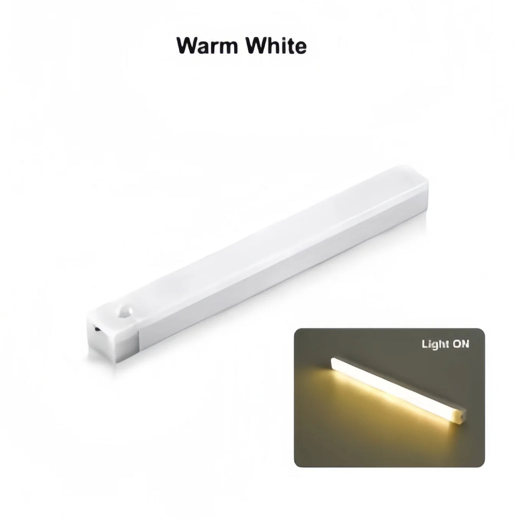 30cm Rechargeable Induction Aisle Night Light LED Motion Sensor Light Portable Detector Wall lamp Mirror Light Staircase Backlig