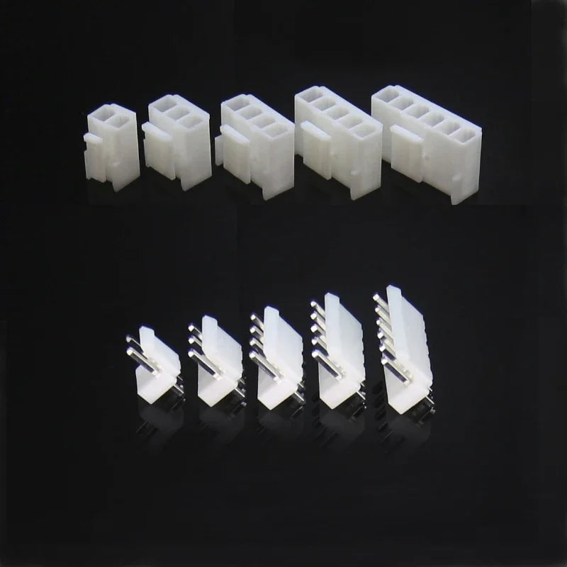 10sets VH 3.96mm 2P 3P 4P 5P 6P 7P 8Pin Male Plug + Female Housing + Terminals VH3.96 Connector