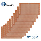 10PCS 5x7 7x9 9x15 12x18 13x25cm Single Sided Circuit Board PCB Bread Board Protoboard Universal Printed Circuit Boards DIY Set