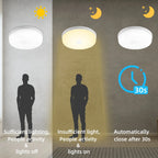 Motion Sensor PIR LED Ceiling Lamp 110V 220V Corridor Bedroom Toilet Light Human Body Induction