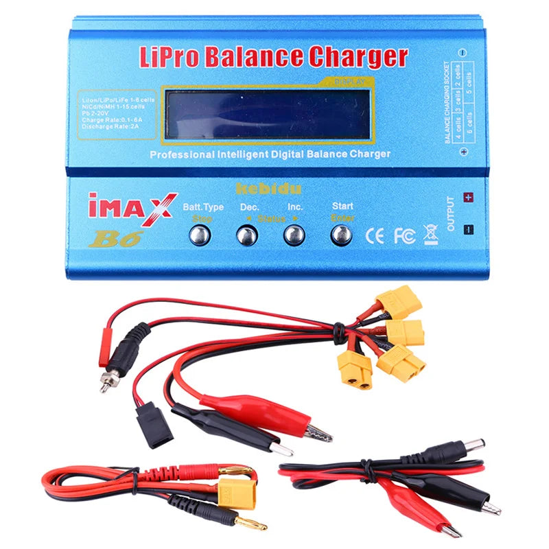 IMAX B6AC RC B6 AC Nimh Nicd Lithium Battery Balance Lipo Battery Charger Balance Discharger with Digital LCD Screen