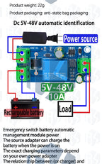 YX850 Power failure automatic switching standby battery lithium battery module 5V-48V universal emergency converter
