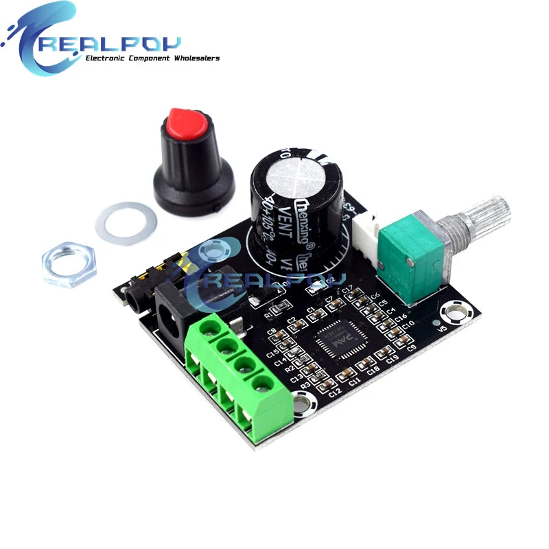 2 x 15W PAM8610 Class D Digital Dual Power Audio Amplifier Board 12V