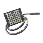 W89C 48 LED 940nm IR Illuminators Long Ranges For Surveillances Camera DC12V