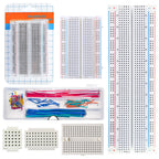 MB102 Breadboard Prototype PCB 830/400/SYB-170/ZY-55 Holes Breadboard&Jump line Universal Test For Arduino Breadboard Projects