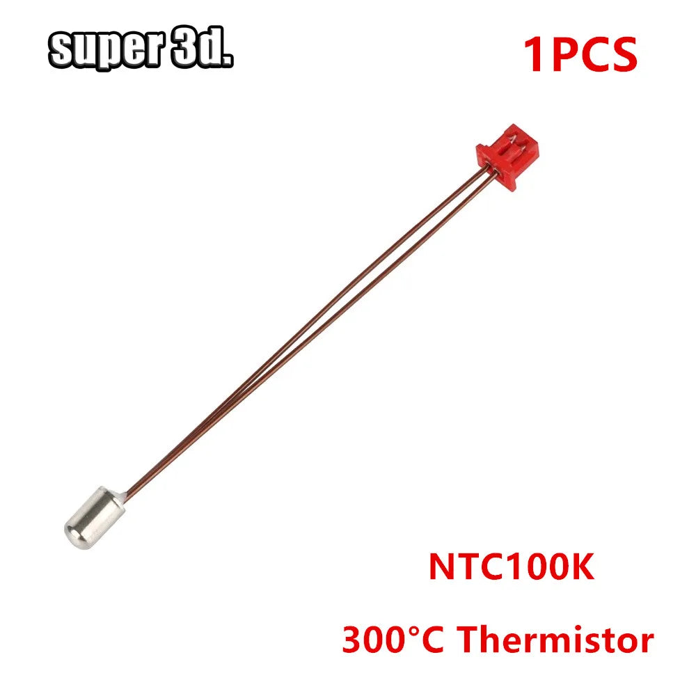 40/50W 24V Cartridge Heater High Temperature 300°C NTC100K Thermistor Heating Tube for Sprite Extruder Ender 3 S1 Pro 3D Printer