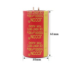 63V 80V 100V10000uf audio electrolytic capacitor 10000UF63V 80V 100V 30x50 35x60 35x70red copper pin high protection low ESR