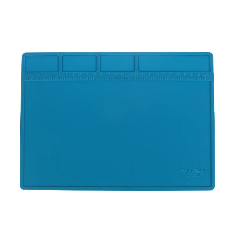 1PC Silicone ESD Heat Insulation Soldering Mat High Temp Resistant Computer Phone Repair Pad for Electronic Repair