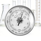 High Precision Barometer 70mm Barometer Weather Indicator Weather Station Pressure Gauge for Home Marine Fishing Camping
