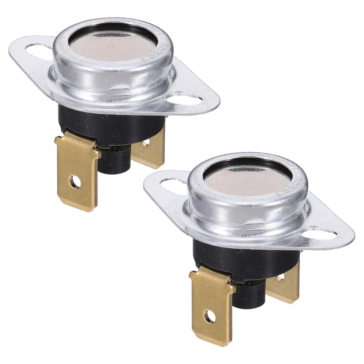2Pcs High Temp Limit Switch Replacement for Camper Furnace Gas Electric Fireplace Stove Dryer Boiler Overheat Protector Non Self