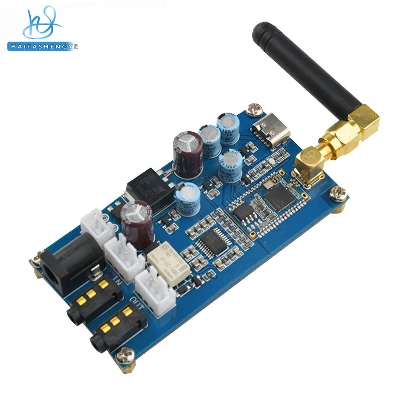 Bluetooth Decoding Board 5.0 Non Destructive PCM5102 Receiver Board Modification Amplifier Sound System DIY Zero Noise DC6-20V