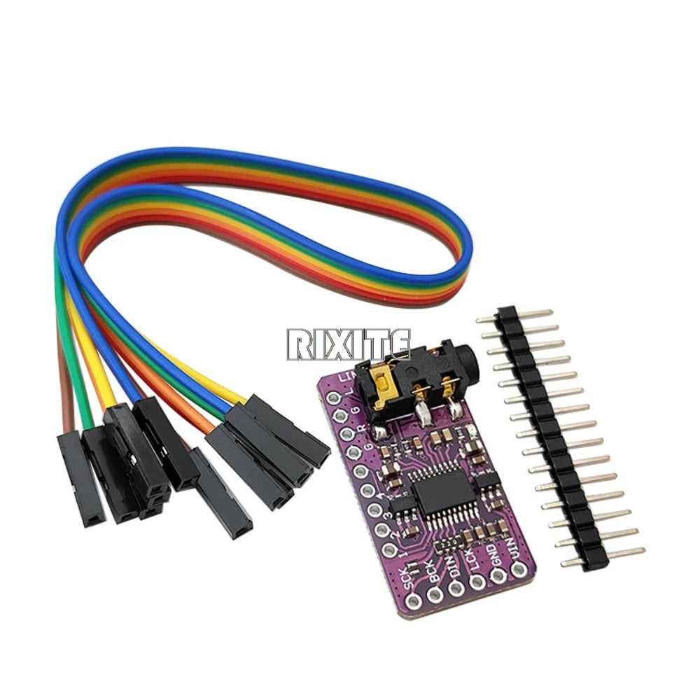 1-5PCS PCM5102A DAC Decoder GY-PCM5102 Interface I2S Player Module For Raspberry Pi PHAT Format Board Digital Audio Board