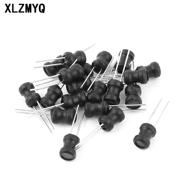 240pcs 24Values 6x8mm Choke Inductors Kit 2.2uH 3.3uH 4.7uH 6.8uH 10uH 15uH 22uH 47uH 68uH 100uH 220uH 1mH 4.7mH 100mH Inductor