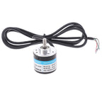 100-600P/R Incremental Photoelectric Rotary Encoder DC 5V-24V Mini Pulse Speed Measuring Sensor