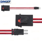 32V ACC Large Size Standard Mini Micro2 Size Car Fuse Holder 16AWG Non-Destructive Fuse Box ATM Blade Fuse Extension Cord