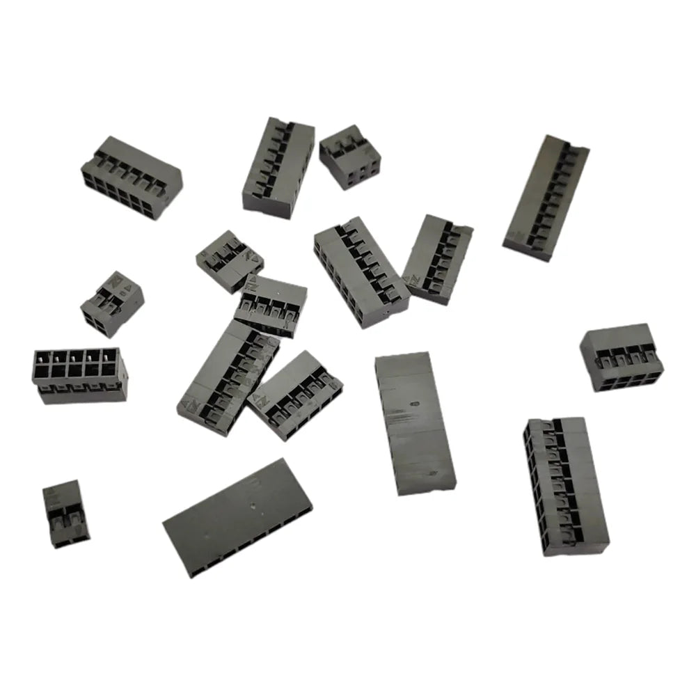 380/410PCS Dupont 2.0 Housing Plastic Shell 2.0mm Pitch Single Double Row Dupont Connector Terminal Set