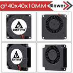 Gdstime 5015 24v Fan 4010 Snail Fan 2PIN DC 5V 12V 3D Printer Mini Fan 7015 7530 Cooling Fan 3010 5020 Turbo Fan Radial Cooler