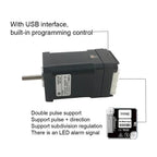 Nema17 42mm Closed Loop Stepper Motor Drive All-in-one Hybrid Servo Motor Encoder Integrated Motor 1000 Line 0.4Nm 0.5Nm 0.6Nm