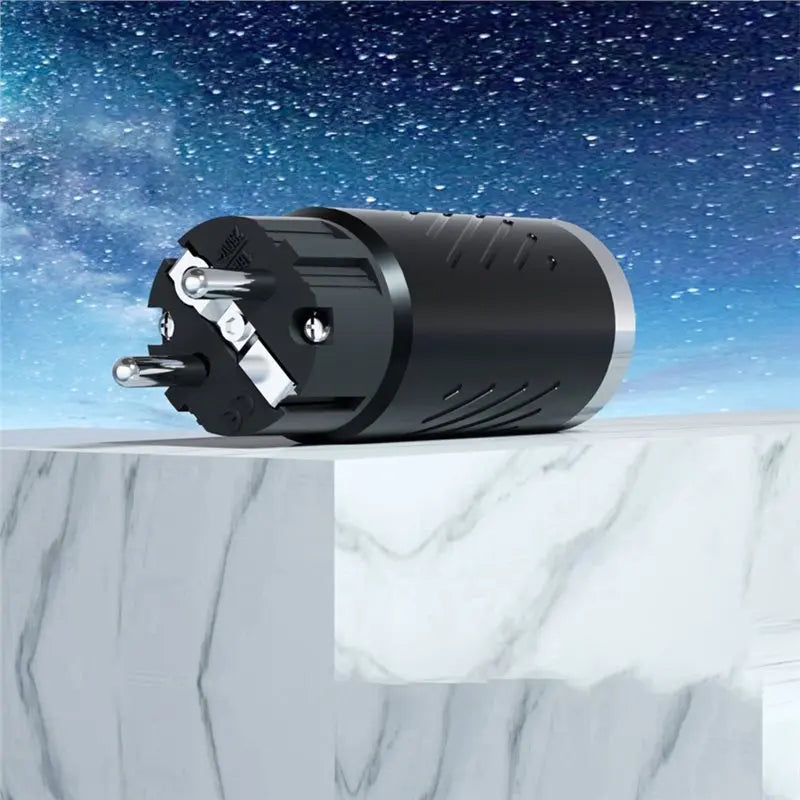 Hifi Audio Power Filter EU Plug Alternating Current Noise Reduction Anti-Thunder EMI Filter Power Noise Absorber