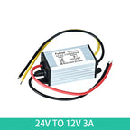 24V to 12V 5A 60W Converter Step Down 24V 12V 2A 24W Waterproof Module DC DC 1A-5A Buck Model Converter