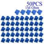 5-100pcs 3386P-1-103 1k 2k 5k 10k 20k  0.5W, 1/2W PC Pins Through Hole Trimmer Potentiometer Cermet 1 Turn Top Adjustment