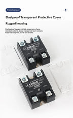 D48 Series SSR Single Phase Solid State Relay DC-AC AC-AC Control Zero Crossing AC Relay Industrial Electronic Switching Module